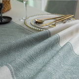 Glisstra Geometric Tassel Tablecloth