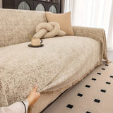 Speckled Pattern Chenille Sofa Cover