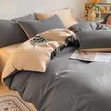 Lustova Cotton Duvet Cover | 3pcs Set