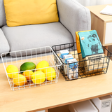 Sleek Wire Organizer Storage Basket