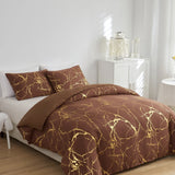 Lux Marble Premium Duvet Cover Set