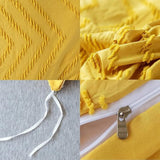 Chevron Plush Quilt Cover | 3pcs Set