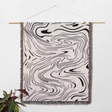 Marble Woven Throw Blanket