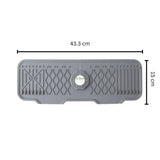 Aqua Slope Rubber Faucet Sink Mat