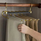 Regal Gold Space-Saving Trouser Hanger