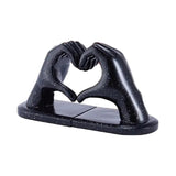 Amora Resin Love Gesture Bookends