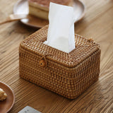 Bespoke Rattan Tissue Box