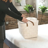 Weave Grid Tote Storage