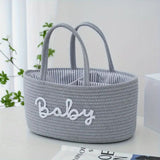Cotton Rope Baby Caddy Organizer