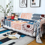 Tassel Tide All-Season Sofa Cover