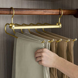 Regal Gold Space-Saving Trouser Hanger