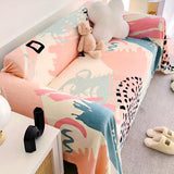 Whimsical Watercolor Sofa Cover