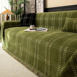 Chesterfield Plaid Sofa Cover
