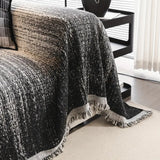 Neutral Tone Chenille Sofa Cover