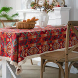 Oasis Dunes Boho Tablecloth