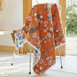 Lacey Botanical Cotton Bath Towel