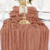 Cheesecloth Flowy Table Runner | 10 Pcs Set