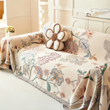 Amara Floral Reversible Sofa Cover