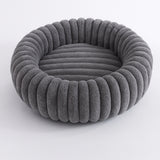 Purrfectly Plush Round Pet Bed