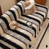 Striped Haven Sofa Cover