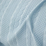 Tranquil Plush Leaf Sofa Cover