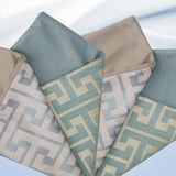 Timeless Maze Pattern Cushion Cover