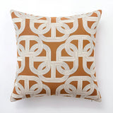 Modern Interlock Pattern Cushion Cover