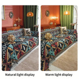 Aztec Geometric Pattern Sofa Cover
