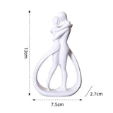 Embrace Resin Couple Sculpture