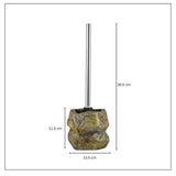 Retro Stone Ceramic Toilet Brush