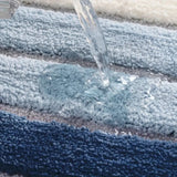 Lumiere Striped Absorbent Bath Mat