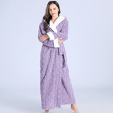Plush Long Hooded Robe