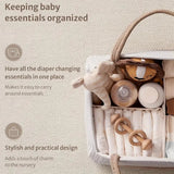 Neutral Tone Baby Storage Organizer