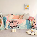 Whimsical Watercolor Sofa Cover