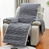 Diamond Pattern Recliner Slipcover