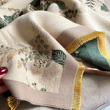 Nuvé Floral Soft Double Sided Scarf