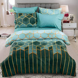 Golden Cosmo Hive | 3pcs Duvet Cover Sets