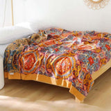 Boho-Scandinavian Cotton Blankets | 100% Cotton Blanket (B1G1)