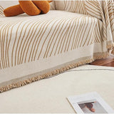 Calista Wave Chenille Sofa Cover