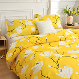 Yellow Blossom | 3pcs Duvet Cover Sets