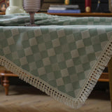 Heritage Checkered Tablecloth