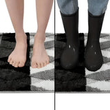 Soft Microfiber Non-Slip Geometric Rug