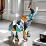 Luxury Abstract Elephant Figurine
