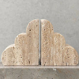 Elysian Travertine Bookends