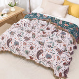 Liora Couverture Douce Réversible Vintage