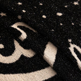 Cursive Glittering Chenille Sofa Cover