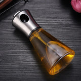 Stainless Crystal Oil Spray Bottle