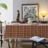 Heritage Checkered Tablecloth