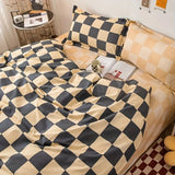 Chateau Checkered Bedding Set | 3pcs Set