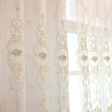 Elyvia Embroidered Classic Sheer Lace Curtain